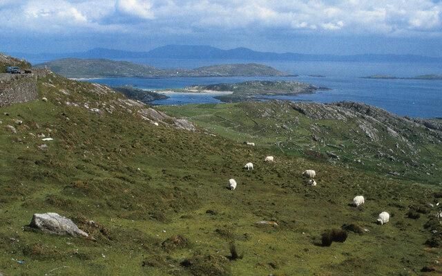 Mountain and coastal views in Kerry