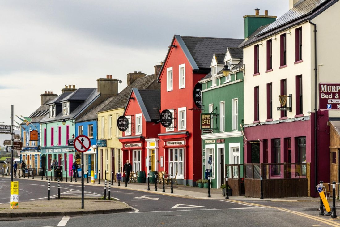 Carrers acolorits de Dingle