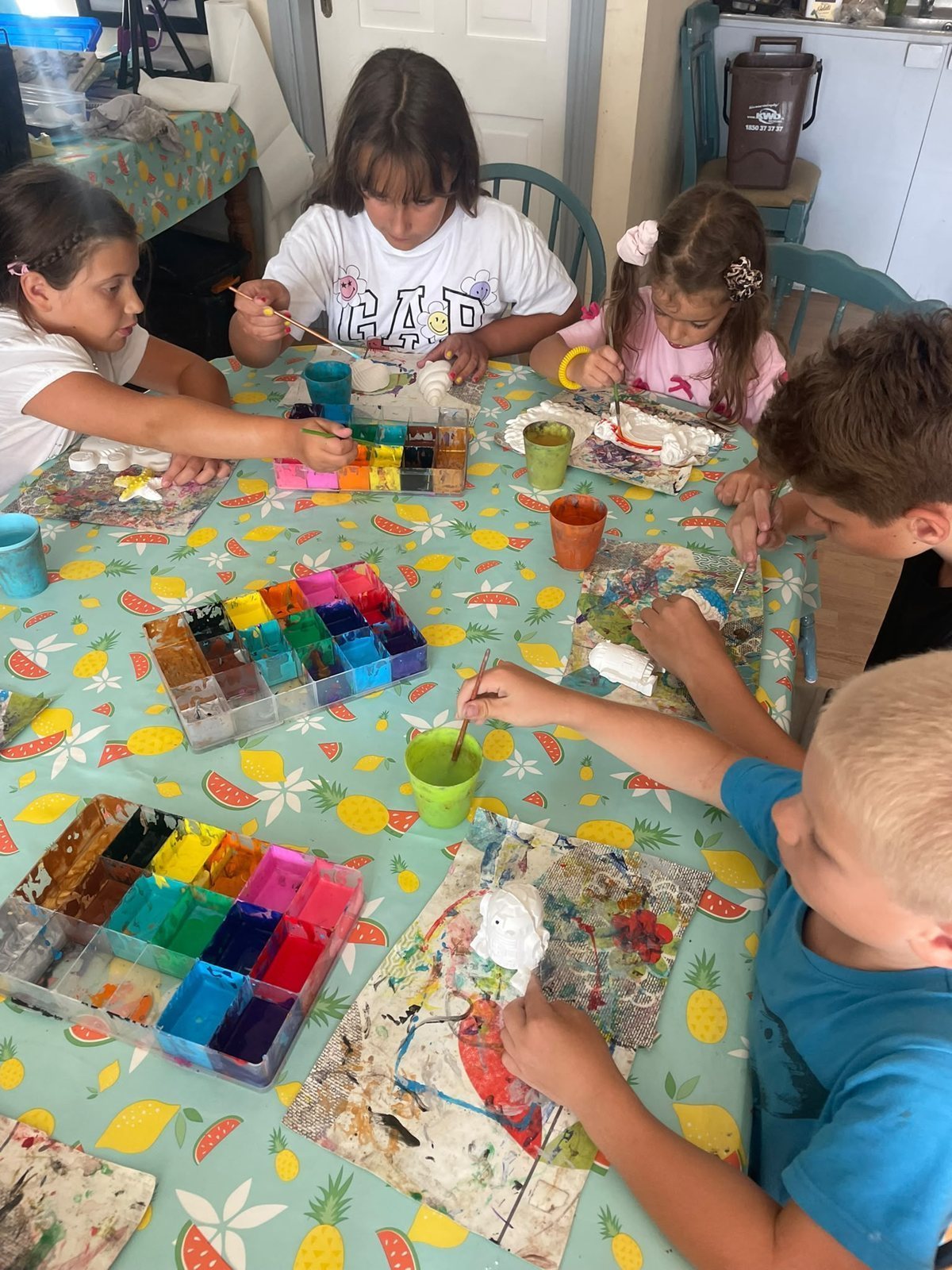 Children taking part in KSOE afternoon activities
