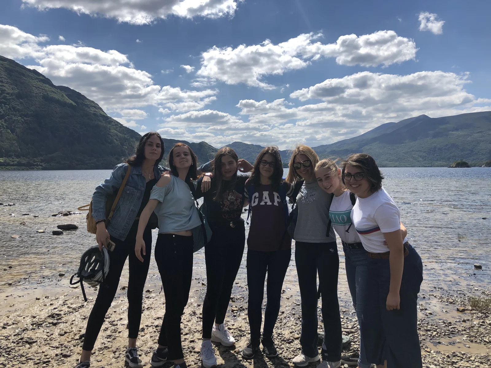 KSOE students by the lakes of Killarney