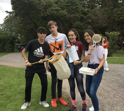 Adolescenti con reti all’aperto