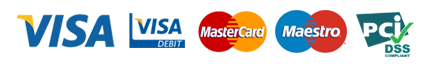 Credit/Debit Cards accepted